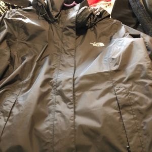 Barely worn north face rain jacket